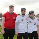 Pictured at the GAA grounds of Limerick Institute of Technology for the World Record for Most Nationalities to Take Part in a Hurling Match are students of Ardscoil Rís. Picture: Conor Owens/ilovelimerick.