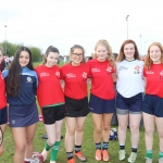 Pictured at the GAA grounds of Limerick Institute of Technology for the World Record for Most Nationalities to Take Part in a Hurling Match are students of Ardscoil Rís. Picture: Conor Owens/ilovelimerick.