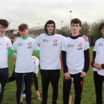 Pictured at the GAA grounds of Limerick Institute of Technology for the World Record for Most Nationalities to Take Part in a Hurling Match are students of Ardscoil Rís. Picture: Conor Owens/ilovelimerick.