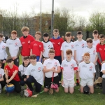 Pictured at the GAA grounds of Limerick Institute of Technology for the World Record for Most Nationalities to Take Part in a Hurling Match are students of Ardscoil Rís. Picture: Conor Owens/ilovelimerick.