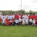 Pictured at the GAA grounds of Limerick Institute of Technology for the World Record for Most Nationalities to Take Part in a Hurling Match are students of Ardscoil Rís. Picture: Conor Owens/ilovelimerick.