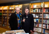 Tim O'Connor, Newenham Street and Kieran Carey, Wolfe Tone Street at the launch of the festival at O'Mahonys Bookstore.

A star-studded line up of participants has been confirmed for the 2015 Limerick Literary Festival, held annually in honour of Limerick-born novelist and playwright Kate OâBrien.
 
Taking place from February 20th to February 22nd, this year's festival features author visits, readings, lectures and panel discussions at 69 OâConnell St (formerly The Belltable) and The Lime Tree Theatre at Mary Immaculate College in Limerick City.
 
Festival organisers today unveiled a programme that features Edna OâBrien, novelist, memoirist, playwright, poet, short story writer and author of âThe Country Girlsâ, as well as Man Booker Prize nominee Niall Williams, Poet, novelist, short-story writer and essayist Mary O'Donnell, poet John Montague, novelist Audrey Magee, and UL Frank McCourt Chair in Creative Writing Joseph OâConnor. 

Images by Sean Curtin Photo.