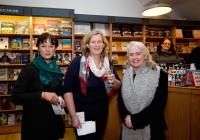 Eileen O'Connor, Mary Coll and Sheila Deegan at the launch of the festival at O'Mahonys Bookstore.

A star-studded line up of participants has been confirmed for the 2015 Limerick Literary Festival, held annually in honour of Limerick-born novelist and playwright Kate OâBrien.
 
Taking place from February 20th to February 22nd, this year's festival features author visits, readings, lectures and panel discussions at 69 OâConnell St (formerly The Belltable) and The Lime Tree Theatre at Mary Immaculate College in Limerick City.
 
Festival organisers today unveiled a programme that features Edna OâBrien, novelist, memoirist, playwright, poet, short story writer and author of âThe Country Girlsâ, as well as Man Booker Prize nominee Niall Williams, Poet, novelist, short-story writer and essayist Mary O'Donnell, poet John Montague, novelist Audrey Magee, and UL Frank McCourt Chair in Creative Writing Joseph OâConnor. 

Images by Sean Curtin Photo.