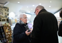 Cait Ni Cheallachain and Tim O'Connor, Newenham Street at the launch of the festival at O'Mahonys Bookstore.

A star-studded line up of participants has been confirmed for the 2015 Limerick Literary Festival, held annually in honour of Limerick-born novelist and playwright Kate OâBrien.
 
Taking place from February 20th to February 22nd, this year's festival features author visits, readings, lectures and panel discussions at 69 OâConnell St (formerly The Belltable) and The Lime Tree Theatre at Mary Immaculate College in Limerick City.
 
Festival organisers today unveiled a programme that features Edna OâBrien, novelist, memoirist, playwright, poet, short story writer and author of âThe Country Girlsâ, as well as Man Booker Prize nominee Niall Williams, Poet, novelist, short-story writer and essayist Mary O'Donnell, poet John Montague, novelist Audrey Magee, and UL Frank McCourt Chair in Creative Writing Joseph OâConnor. 

Images by Sean Curtin Photo.