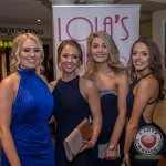 Pictured at Lola's Ball at the Greenhills Hotel in aid of ACT for Meningitis were Hannah Laffan, Aoife Quinn, Amy McCormack and Hollie Kavanagh. Picture: Cian Reinhardt/ilovelimerick