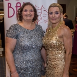 Pictured at Lola's Ball at the Greenhills Hotel in aid of ACT for Meningitis were Fionna Lyons and Dawn Bourke. Picture: Cian Reinhardt/ilovelimerick