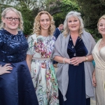 Pictured at Lola's Ball at the Greenhills Hotel in aid of ACT for Meningitis were Mandy Skelton, Gillian Kehoe, Bridget Kinsella and Alice Mulcahy. Picture: Cian Reinhardt/ilovelimerick