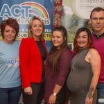 Dawn McGoldrick, Act For Meningitis, Daphne Greene, Greenhills Hotel, organisers Ruth and Leah Melling and MC for the event Richard Lynch, I Love Limerick. Picture: Jonathan Baynes/ilovelimerick