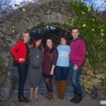 Daphne Greene, Greenhills Hotel, organisers Ruth and Leah Melling, Dawn McGoldrick, Act For Meningitis and MC for the event Richard Lynch. Picture: Jonathan Baynes/ilovelimerick