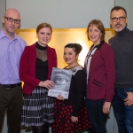 John Downey, Samaritans, Kate Morgan, See Change, Jen Ronan, See Change Ambassador, Mary Doyle, Shine, and Richard Lynch, I Love Limerick Picture: Cian Reinhardt