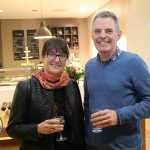 James Collins and Clodadh Twoney at the launch of Limerick Printmakers' new exhibition at the Hunt Museum on their 20th Anniversary. Picture: Conor Owens/ilovelimerick.