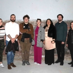 Pictured at the Tait Clothing Factory are 3rd year students from Limerick School of Art & Design for the launch of their art exhibition called 'We are the Proposers'. Picture: Conor Owens/ilovelimerick.