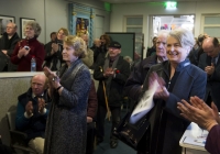 26-02-2015
Guests at the opening of the Ludlow Collection.

Limerick through the looking glass, the Ludlow Collection returns to Limerick for the first time in almost a century.

An extensive collection of unique photographs of Limerick has returned for the first time in almost 90 years for a new exhibition by Limerick Museum and Archives.
The Ludlow Collection of family photographs is a compilation of images by amateur photographer John Riddell and is held by his descendents David and Steve Ludlow, both living in England.
John Riddell came to Limerick from Glasgow, Scotland in 1880 to run Walkerâs Distillery on Brownâs Quay, Thomondgate. When not managing the distillery, John could be found capturing a unique view of Limerick through a series of personal photographs.
Now a selection of this wonderful collection will be available for public viewing in Limerick Museum and the Glazed Street, Civic Buildings, Merchantâs Quay in an exhibition which opened on Thursday, 26th February.

Picture credit: Diarmuid Greene/Fusionshooters