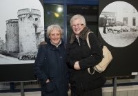 26-02-2015
Pictured at the opening of the Ludlow Collection are Miriam Pollard, from Killarney, Co. Kerry, left, and Emer Madigan, from Parnell St, Limerick.

Limerick through the looking glass, the Ludlow Collection returns to Limerick for the first time in almost a century.

An extensive collection of unique photographs of Limerick has returned for the first time in almost 90 years for a new exhibition by Limerick Museum and Archives.
The Ludlow Collection of family photographs is a compilation of images by amateur photographer John Riddell and is held by his descendents David and Steve Ludlow, both living in England.
John Riddell came to Limerick from Glasgow, Scotland in 1880 to run Walkerâs Distillery on Brownâs Quay, Thomondgate. When not managing the distillery, John could be found capturing a unique view of Limerick through a series of personal photographs.
Now a selection of this wonderful collection will be available for public viewing in Limerick Museum and the Glazed Street, Civic Buildings, Merchantâs Quay in an exhibition which opened on Thursday, 26th February.

Picture credit: Diarmuid Greene/Fusionshooters