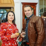 Pictured at the official opening of Made of Earth, the latest exhibition at the Hunt Museum running until April 2023.
Made of Earth explores the story of clay and ceramics and examines how they have impacted civilisation through the ages and in turn how civilisation has developed through their use. Picture: Olena Oleksienko/ilovelimerick