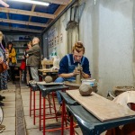 Pictured at the official opening of Made of Earth, the latest exhibition at the Hunt Museum running until April 2023.
Made of Earth explores the story of clay and ceramics and examines how they have impacted civilisation through the ages and in turn how civilisation has developed through their use. Picture: Olena Oleksienko/ilovelimerick