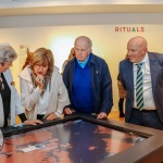 Pictured at the official opening of Made of Earth, the latest exhibition at the Hunt Museum running until April 2023.
Made of Earth explores the story of clay and ceramics and examines how they have impacted civilisation through the ages and in turn how civilisation has developed through their use. Picture: Olena Oleksienko/ilovelimerick