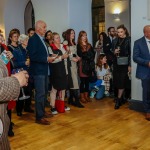 Pictured at the official opening of Made of Earth, the latest exhibition at the Hunt Museum running until April 2023.
Made of Earth explores the story of clay and ceramics and examines how they have impacted civilisation through the ages and in turn how civilisation has developed through their use. Picture: Olena Oleksienko/ilovelimerick