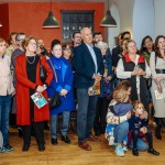 Pictured at the official opening of Made of Earth, the latest exhibition at the Hunt Museum running until April 2023.
Made of Earth explores the story of clay and ceramics and examines how they have impacted civilisation through the ages and in turn how civilisation has developed through their use. Picture: Olena Oleksienko/ilovelimerick