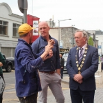 Rugby legend Paul O’Connell & Renowned Irish Street Artist Maser celebrate Team Limerick Clean-Up (TLC4) 2018. Picture: Ciara Maria Hayes/ilovelimerick 2018. All Rights