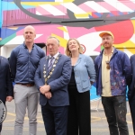 Rugby legend Paul O’Connell & Renowned Irish Street Artist Maser celebrate Team Limerick Clean-Up (TLC4) 2018. Picture: Ciara Maria Hayes/ilovelimerick 2018. All Rights