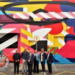 Rugby legend Paul O’Connell & Renowned Irish Street Artist Maser celebrate Team Limerick Clean-Up (TLC4) 2018. Picture: Sophie Goodwin/ilovelimerick 2018. All Rights