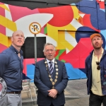 Rugby legend Paul O’Connell & Renowned Irish Street Artist Maser celebrate Team Limerick Clean-Up (TLC4) 2018. Picture: Sophie Goodwin/ilovelimerick 2018. All Rights