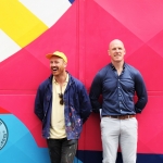 Rugby legend Paul O’Connell & Renowned Irish Street Artist Maser celebrate Team Limerick Clean-Up (TLC4) 2018. Picture: Sophie Goodwin/ilovelimerick 2018. All Rights