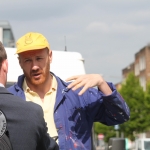 Rugby legend Paul O’Connell & Renowned Irish Street Artist Maser celebrate Team Limerick Clean-Up (TLC4) 2018. Picture: Sophie Goodwin/ilovelimerick 2018. All Rights