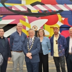 Rugby legend Paul O’Connell & Renowned Irish Street Artist Maser celebrate Team Limerick Clean-Up (TLC4) 2018. Picture: Sophie Goodwin/ilovelimerick 2018. All Rights