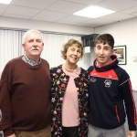 Brian Crowe, Kathy Nevin and Tom Morrison at the Mayoral Reception hosted by Municipal Mayor Daniel Butler in Council Chamber, Merchant Quay, Limerick for Cliona's Foundation for their work in supporting families of children who are critically or terminally ill. Picture: Conor Owens/ilovelimerick.