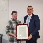 Brendan and Terry Ring, founders, at the Mayoral Reception hosted by Municipal Mayor Daniel Butler in Council Chamber, Merchant Quay, Limerick for Cliona's Foundation for their work in supporting families of children who are critically or terminally ill. Picture: Conor Owens/ilovelimerick.