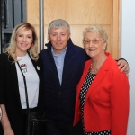 Pictured at the Mayoral Reception for Sr Helen Culhane, Emma Langford and Dr Jennifer McMahon in the Limerick City Chambers. Picture: Conor Owens/ilovelimerick.