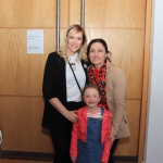 Pictured at the Mayoral Reception for Sr Helen Culhane, Emma Langford and Dr Jennifer McMahon in the Limerick City Chambers. Picture: Conor Owens/ilovelimerick.