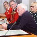 Mayor Michael Sheahan held a reception on January 24, 2020, at the council chambers in Limerick City Hall, for Anne Boland, Pat Lysaght and Helen O’Donnell in honour of their contributions to the people of Limerick. Picture: Bruna Vaz Mattos/ilovelimerick.