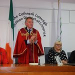 Mayor Michael Sheahan held a reception on January 24, 2020, at the council chambers in Limerick City Hall, for Anne Boland, Pat Lysaght and Helen O’Donnell in honour of their contributions to the people of Limerick. Picture: Bruna Vaz Mattos/ilovelimerick.