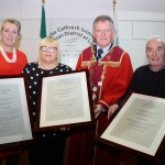 Mayor Michael Sheahan held a reception on January 24, 2020, at the council chambers in Limerick City Hall, for Anne Boland, Pat Lysaght and Helen O’Donnell in honour of their contributions to the people of Limerick. Picture: Bruna Vaz Mattos/ilovelimerick.