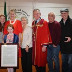 Mayor Michael Sheahan held a reception on January 24, 2020, at the council chambers in Limerick City Hall, for Anne Boland, Pat Lysaght and Helen O’Donnell in honour of their contributions to the people of Limerick. Picture: Bruna Vaz Mattos/ilovelimerick.