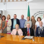 The Mayoral Reception that took place in the Limerick Council Chamber in honour of Phil McCarthy, Patrick Halpin and Patrick O'Brien, Thursday, July 26, 2018.