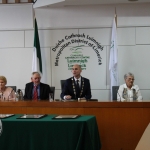 Theresa and Patrick O'Brien, Limerick GAA, Limerick Metropolitan Mayor Daniel Butler, Phil McCarthy, Limerick Community Games and Patrick Halpin, Limerick Football at the Mayoral Reception that took place in the Limerick Council Chamber in honour of Phil McCarthy, Patrick Halpin and Patrick O'Brien, Thursday, July 26, 2018.