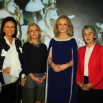 REPRO FREE - Pictured at the launch of the MidWest Empowerment and Equality Conference 2019 which is taking place at the University Concert Hall on Wednesday May 1st are style queen Celia Holman Lee, Margaret O'Connor, Managing Director of Quigleys, Dr Mary Ryan, Consultant Endocrinologist in Bon Secours Hospital and Sr Helen Culhane, founder of Children's Grief Centre. The conference will address social issues affecting both men and women. For tickets and info visit www.UCH.ie. Picture: Conor Owens/ilovelimerick.