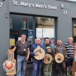 Pictured at the St. Mary's Men's Shed on Nicholas St are Liam Moloney, Ardnacrusha, Seamus Scott, Men's Shed representitive, Aaron Mason, St Patrick's Rd, Ger Mason, St Patrick's Rd and Ger Ryan, St Mary park. Picture: Conor Owens/ilovelimerick.