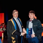 No Repro FeePictured at the recent Mary Immaculate College Awards Ceremony was Jack O’Connell from Kilmallock, Co. Limerick, who received an Undergraduate Entrance Scholarship to the BA in Contemporary and Applied Theatre Studies programme at MIC. Pictured here with Professor Eugene Wall, President of Mary Immaculate College.The scholarship, valued at €2,000, was awarded on the basis of CAO points obtained in the Leaving Certificate Examination.The MIC Awards Ceremony, held in the Lime Tree Theatre, saw almost 150 students, graduates and alumni from MIC being recognised for their academic and other notable achievements with over €250,000 presented on the night in scholarships and bursaries.Pic. Brian Arthur