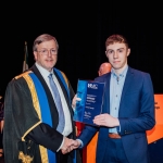 No Repro FeePictured at the recent Mary Immaculate College Awards Ceremony was Conor Purcell from Corbally, Co. Limerick, who received an Undergraduate Entrance Scholarship to the Bachelor of Education (Primary Teaching) programme at MIC. Pictured here with Professor Eugene Wall, President of Mary Immaculate College.The scholarship, valued at €2,000, was awarded on the basis of CAO points obtained in the Leaving Certificate Examination.The MIC Awards Ceremony, held in the Lime Tree Theatre, saw almost 150 students, graduates and alumni from MIC being recognised for their academic and other notable achievements with over €250,000 presented on the night in scholarships and bursaries.Pic. Brian Arthur