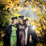No Repro Fee
Gemma Geary - Kilbeheny Limerick, Niamh Flannery - Kilmaine Mayo and Dearbhla Grogan - Aherlow Tipperary 
, run in from the rain as they arrived to be graduated at the 2025 Mary Immaculate College (MIC) Conferring Ceremonies.  The two days of conferring ceremonies saw over 1200 graduates conferred with academic awards across the College’s 50+ undergraduate and postgraduate programmes in Education and Liberal Arts.
Pic. Brian Arthur