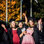 No Repro Fee
Robyn Whitty of Ballygunner Waterford, Mia Norris of Piltown Kilkenny and Emma Connolly of Galway pictured at the 2025 Mary Immaculate College (MIC) Conferring Ceremonies. The two days of conferring ceremonies saw over 1200 graduates conferred with academic awards across the College’s 50+ undergraduate and postgraduate programmes in Education and Liberal Arts.
Pic. Brian Arthur