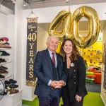 Michael Gleeson shoes on William Street Limerick celebrated 40 years in business on Saturday, March 1st, 2025. Picture: 
Olena Oleksienko/ilovelimerick