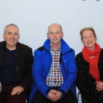 Pictured at the Mayoral Reception for Michael McNamara, RTE DJ,  and Len Dineen, rugby commentator, for their contribution to Irish radio, in the Council Chambers. Picture: Conor Owens/ilovelimerick.