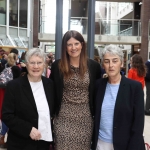 Picturerd at the Midwest Empowerment and Equality Conference 2019 in the University Concert Hall are Steeplejill Angela Collins O’Mahony, Caragh O'Shea,Events and Marketing Manager at Metis Ireland, and Sr Helen Culhane, founder of the Childrens Grief Centre. Picture: Conor Owens/ilovelimerick.