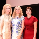 Dr Mary Ryan, University of Limerick, Olivia Beck, nutritionist, and () at the Midwest Empowerment and Equality Conference 2019 in University Concert Hall, Limerick on May 1st. Picture: Zoe Conway